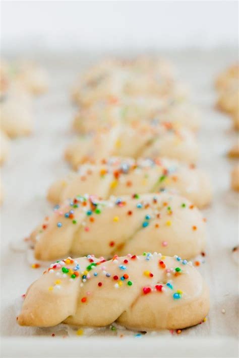 We are officially on day five of the twelve days of christmas cookies! Lemon Italian Christmas Cookies - Another Simple Italian Lemon Cookie Recipe - She Loves ...