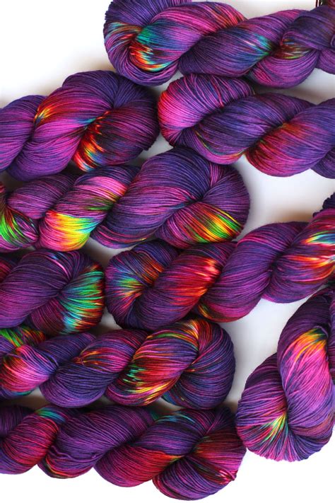 Pin On Hand Dyed Yarn