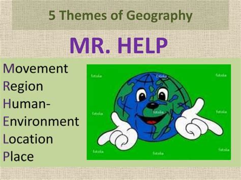 Ppt 5 Themes Of Geography Powerpoint Presentation Free Download Id