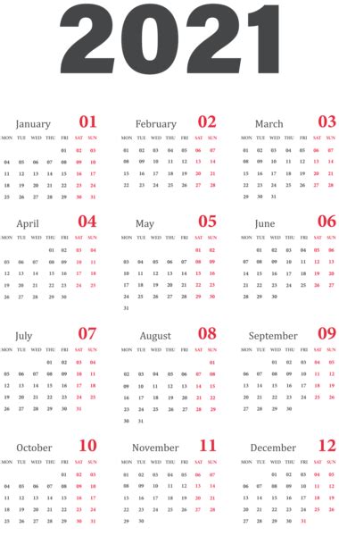 Calendar 2022 Year Png Transparent Image Download Size 380x600px