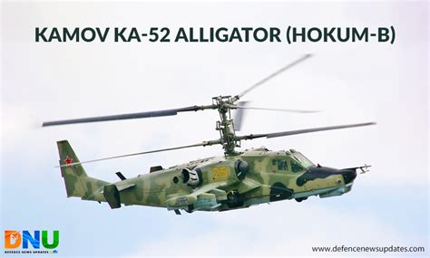 Kamov Ka 52 Alligator Hokum B Russian Attack Helicopter