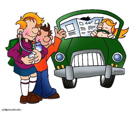 School Bus And Car Clipart Clip Art Library