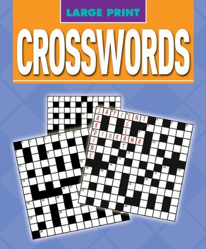 Large Print Crosswords Arcturus Publishing 9781782126065