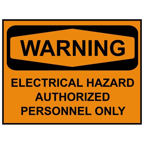 Safety Clipart Electrical Hazard