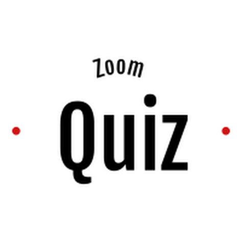 Zoom Quiz Channel Youtube