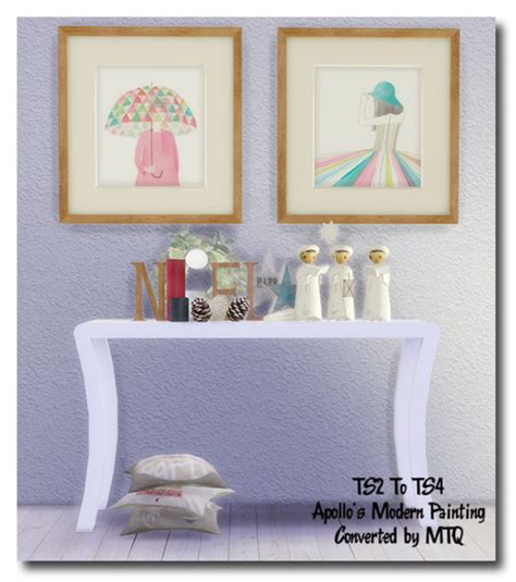 Msteaqueen Apollos Modern Painting • Sims 4 Downloads