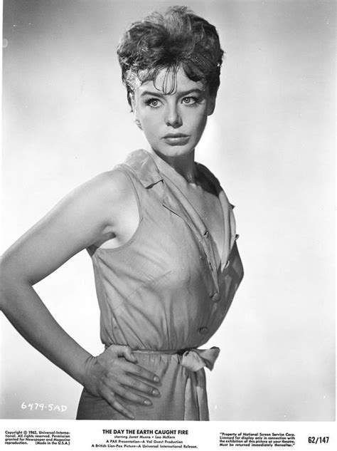 Janet Munro In A Publicity Still For The Day The Earth Caught Fire 1962 Classic Sci Fi