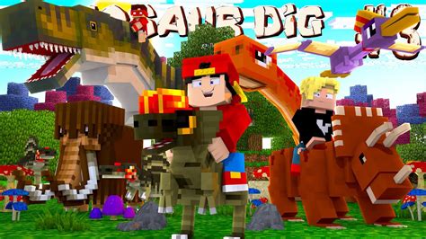 Maybe you would like to learn more about one of these? Minecraft DINOSAUR DIG #3 - WE CREATE A NEW JURASSIC PARK ...