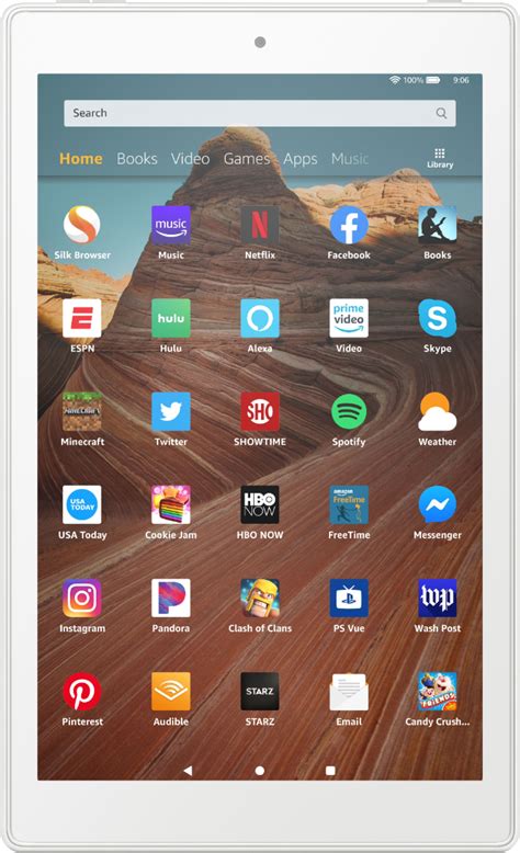 Best Buy Amazon Fire Hd 10 2019 Release 101 Tablet 32gb White B07kd6btcz