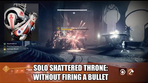Destiny 2 Ashen Wake Vs Shattered Throne Solar Titan Build Youtube