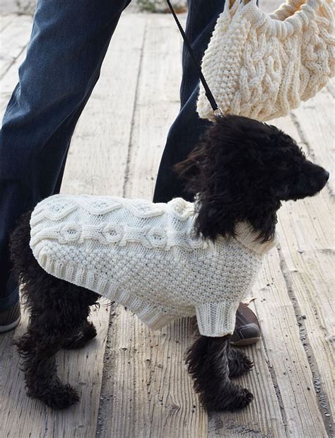 Many pooches, especially smaller ones with thin, short fur, will feel the chill as the temperature drops. Knitted Dog Sweaters to Keep Your Pooch Warm