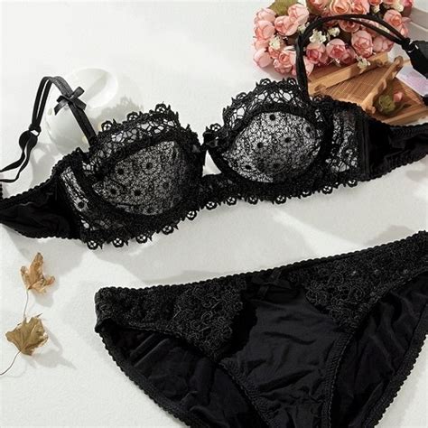 Vogue Secret New Lace Bra Brief Set Sexy Lingerie Girl Women Underwear