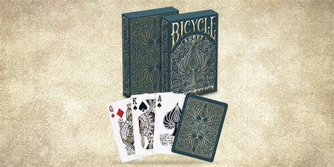 You will find our decks everywhere from the most exclusive tables in vegas, to the shabbiest tables in your home. Bicycle® Aureo | Bicycle Playing Cards