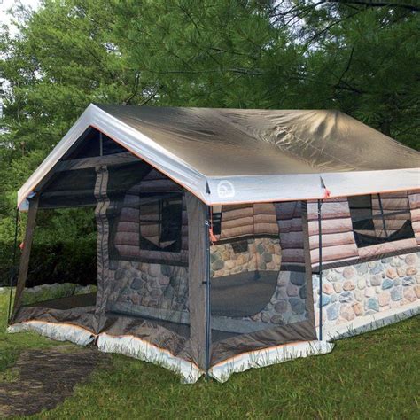 Product Timber Ridge 8 Person Log Cabin Tent 13ft L X 12ft W X 7ft 2in H Model Artofit