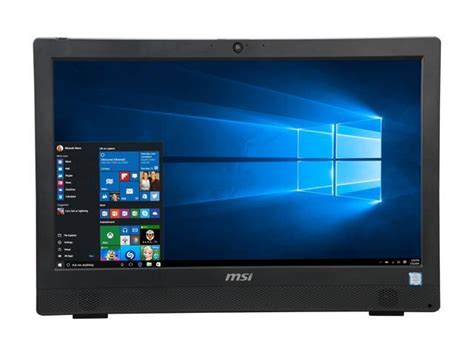 Msi All In One Computer Pro 24t 6m 022us Intel Core I5 6th Gen 6400 2