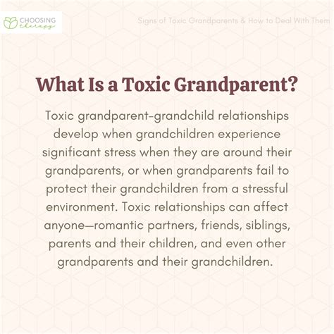 What To Do When Grandparents Are Toxic