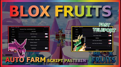 Blox Fruits Script Pastebin Update Auto Farm Auto Raid Boss