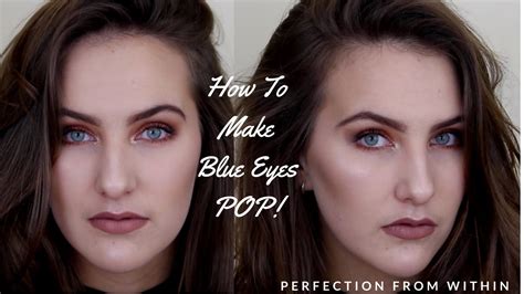 How To Make Blue Eyes Pop Perfection From Within Youtube