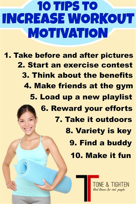 How To Get Motivated To Workout 10 Tips Tone And Tighten