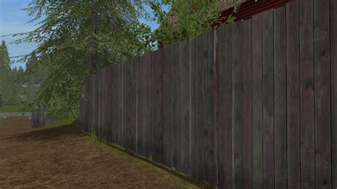 Wood Fence Panel V1000 For Fs 2017 Farming Simulator 2022 Mod Ls