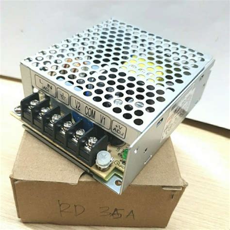 Promo Power Supply Meanwell Double Output5v 12vdc Type Rd 35a