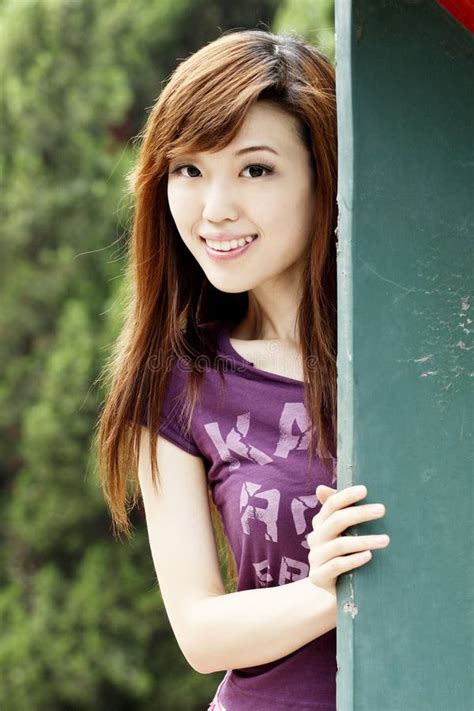 a lovely chinese girls stock image image of portrait 5504821