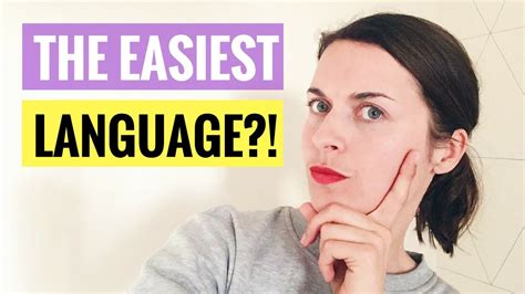 What Is The Easiest Language To Learn 5 Minute Language Youtube
