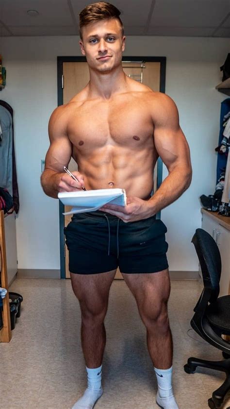 American Male Fitness Model