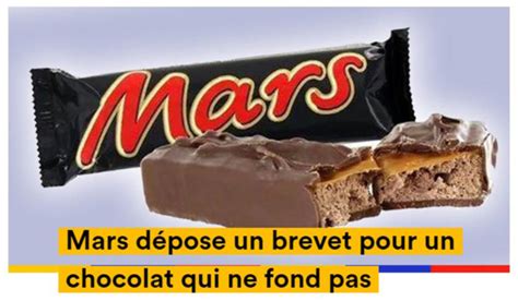 La compagnie Mars à la création du chocolat qui ne fond pas
