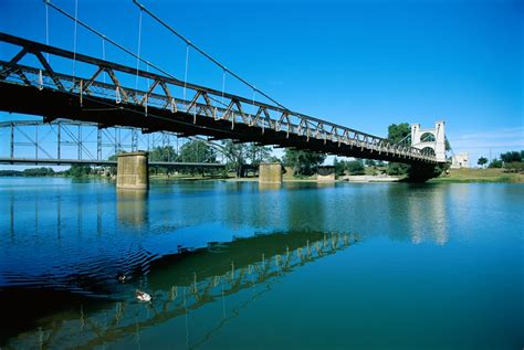 Suspension Bridge Over Brazos River Waco Texas Usa Flickr