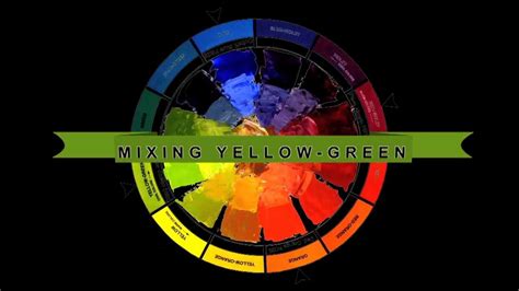 Mixing Yellow Green Youtube