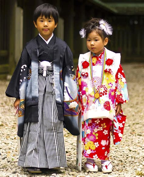 Japanese People In Kimono