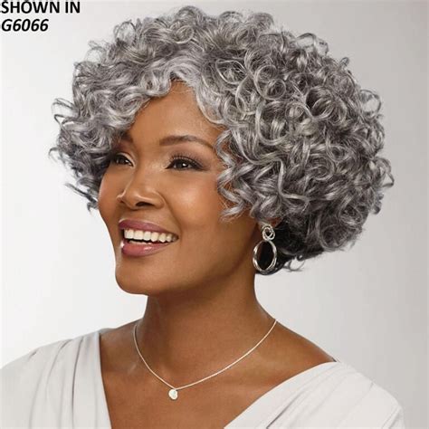 wigs and hairpieces gray hair beauty grey curly hair curly hair styles