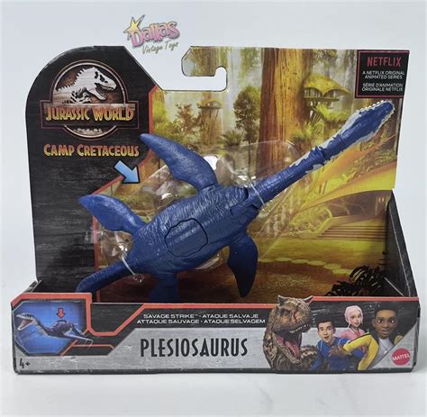 Jurassic World Savage Strike Plesiosaurus Mattel Camp Cretaceous