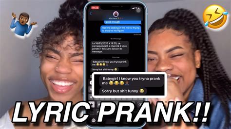 Good Song Lyric Pranks To Do On Your Boy Best Friend These People