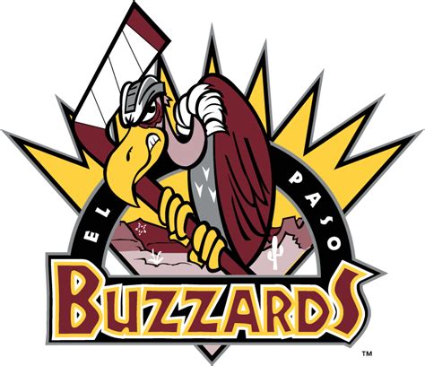 El Paso Buzzards Hockey El Paso Buzzards Primary Logo Central
