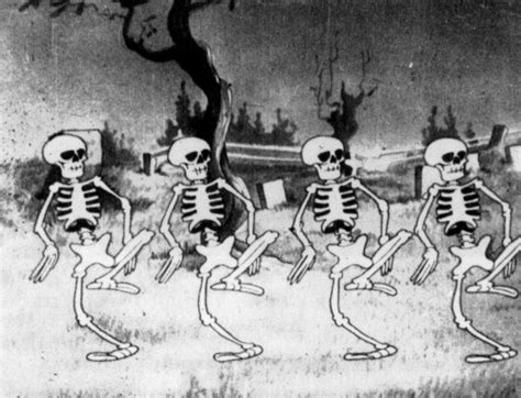 © 1929 The Walt Disney Co This 1929 Disney Animated Short The Skeleton Dance Is One Of The