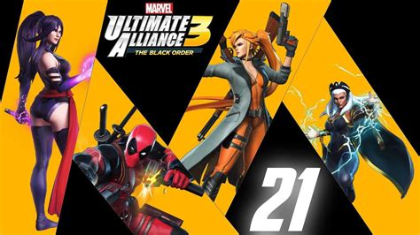 Part 21 Marvel Ultimate Alliance 3 The Black Order No Commentary
