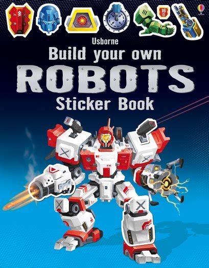 Build Your Own Robots Sticker Book Scholastic Kids Club