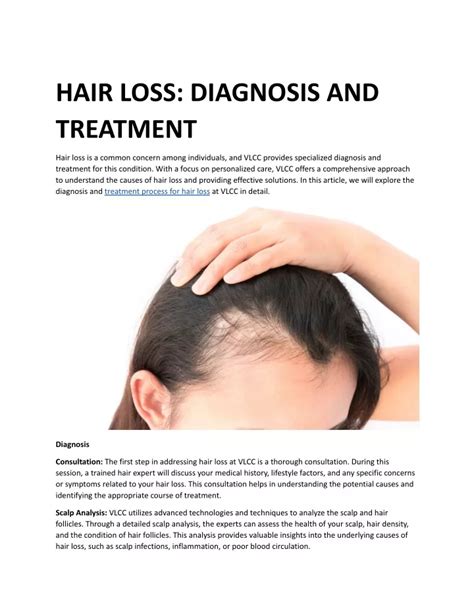 PPT HAIR LOSS DIAGNOSIS AND TREATMENT Docx PowerPoint Presentation