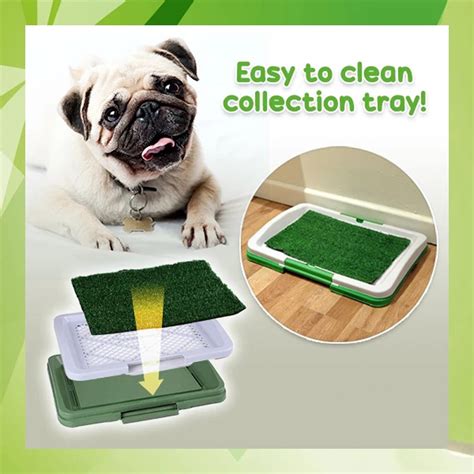 Dog Puppy Indoor Training Potty Mat Pet Toilet Litter Tray Artificial