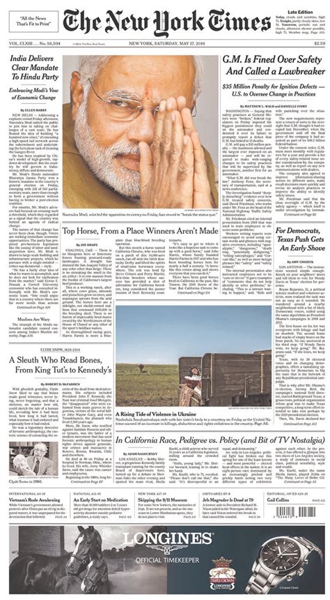 News and weekly / newspapers | the guardian feast uk. 25 world newspaper front pages with Narendra Modi and BJP ...