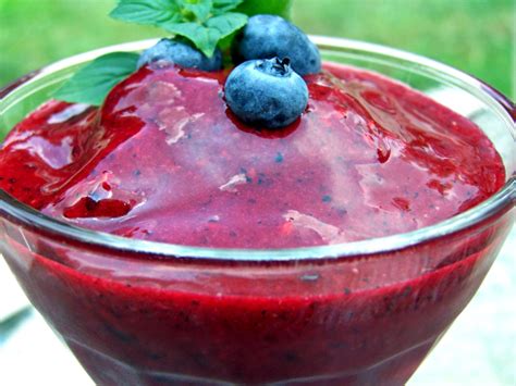 Blueberry Sorbet Recipe Genius Kitchen