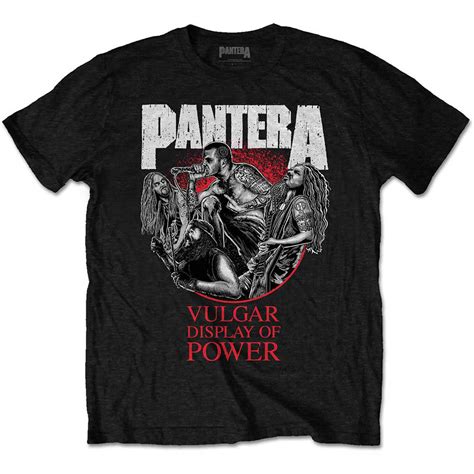 Pantera Vulgar Display Of Power 30th T Shirt 435453 Rockabilia Merch