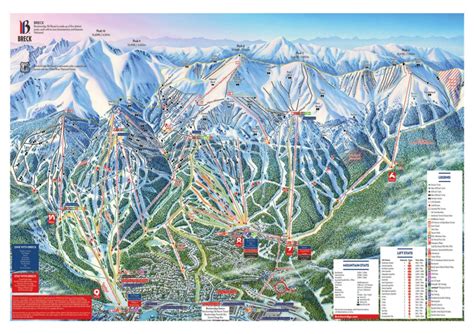Breckenridge Piste And Ski Trail Maps