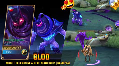 Gloo Ml New Hero Spotlight Gameplay Mobile Legends Youtube