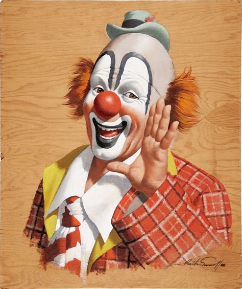 Clown By Arthur Sarnoff Illustration Art Artwork Clown Horror