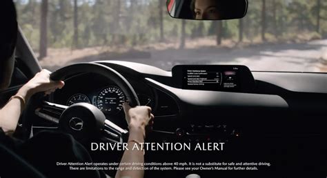 Driver Attention Alert I Activsense 2020 Mazda3 Hatchback Safety