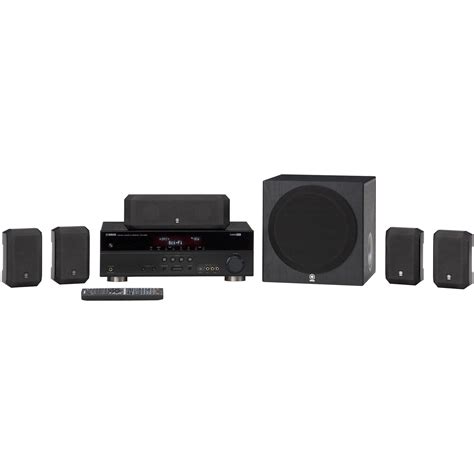 Yamaha 51 Channel Home Theater In A Box System Yht 393bl Bandh