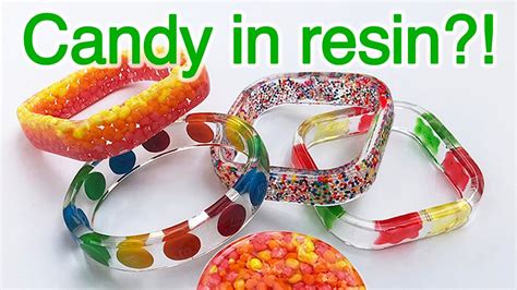 Resin Tutorials Casting Candy Jewelry By Little Youtube